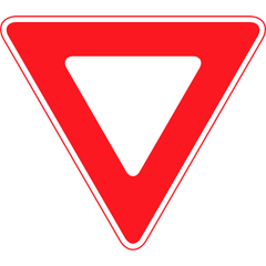 Yield sign (RA-2)