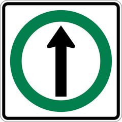 No Turns sign (RB-15)