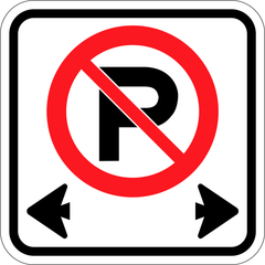 No Parking sign (RB-51)