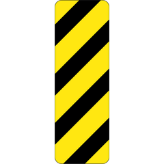 Hazard Marker - Object On Right sign (WA-36-R)