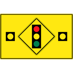 Prepare To Stop (Optional) sign (WB-5A)